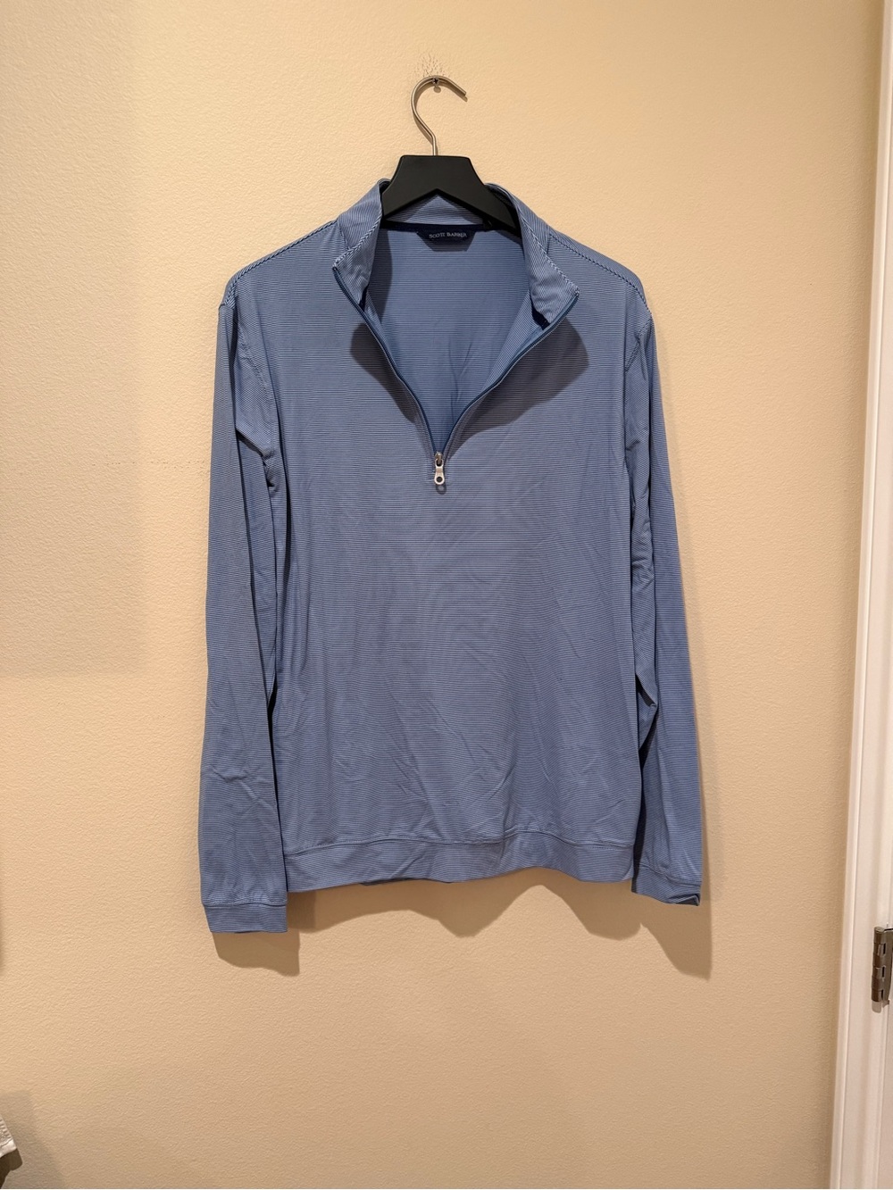NWT Scott Barber Lightweight Men's Quarter-Zip